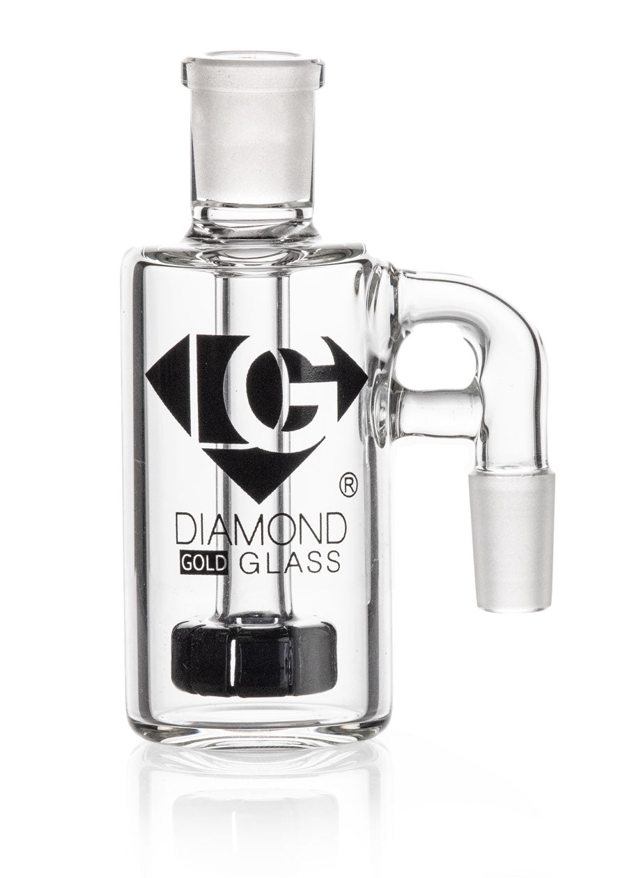 Diamond Glass® 14mm Ash Catcher w/ Showerhead Perc
