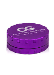 purple 2 piece weed grinder