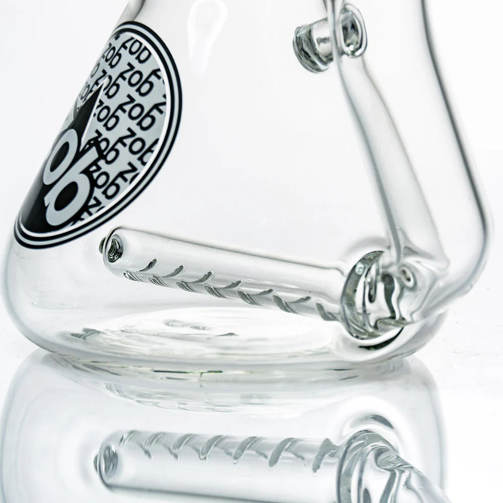 ZOB Glass Wubbler Beaker Bong w/ Showerhead Perc
