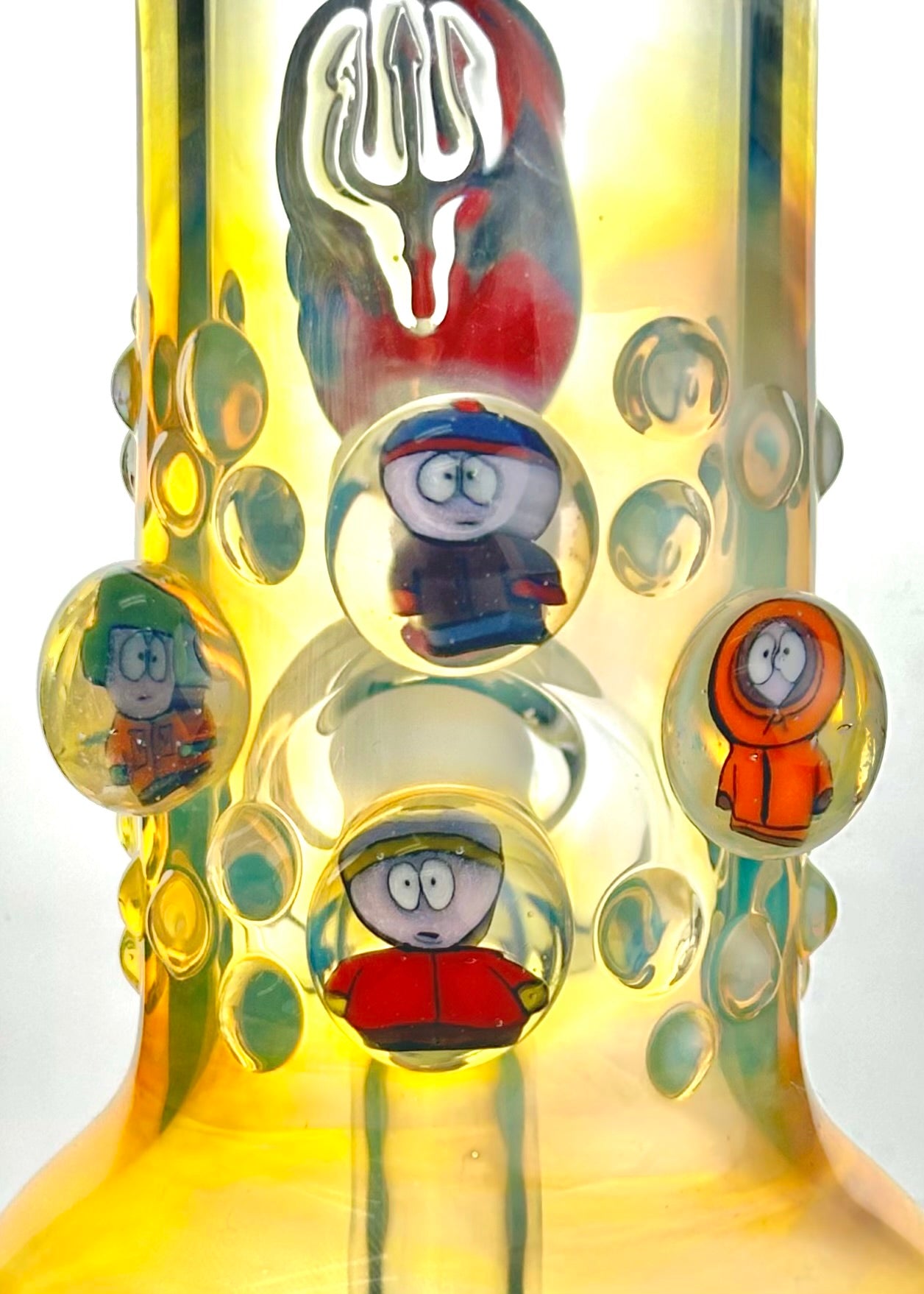 Trident Glass “Bus Stop Boys” Kamper Bong