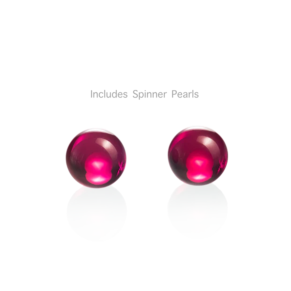 Dr. Hemp 14mm Diamond Quartz Opaque Auto Spinner