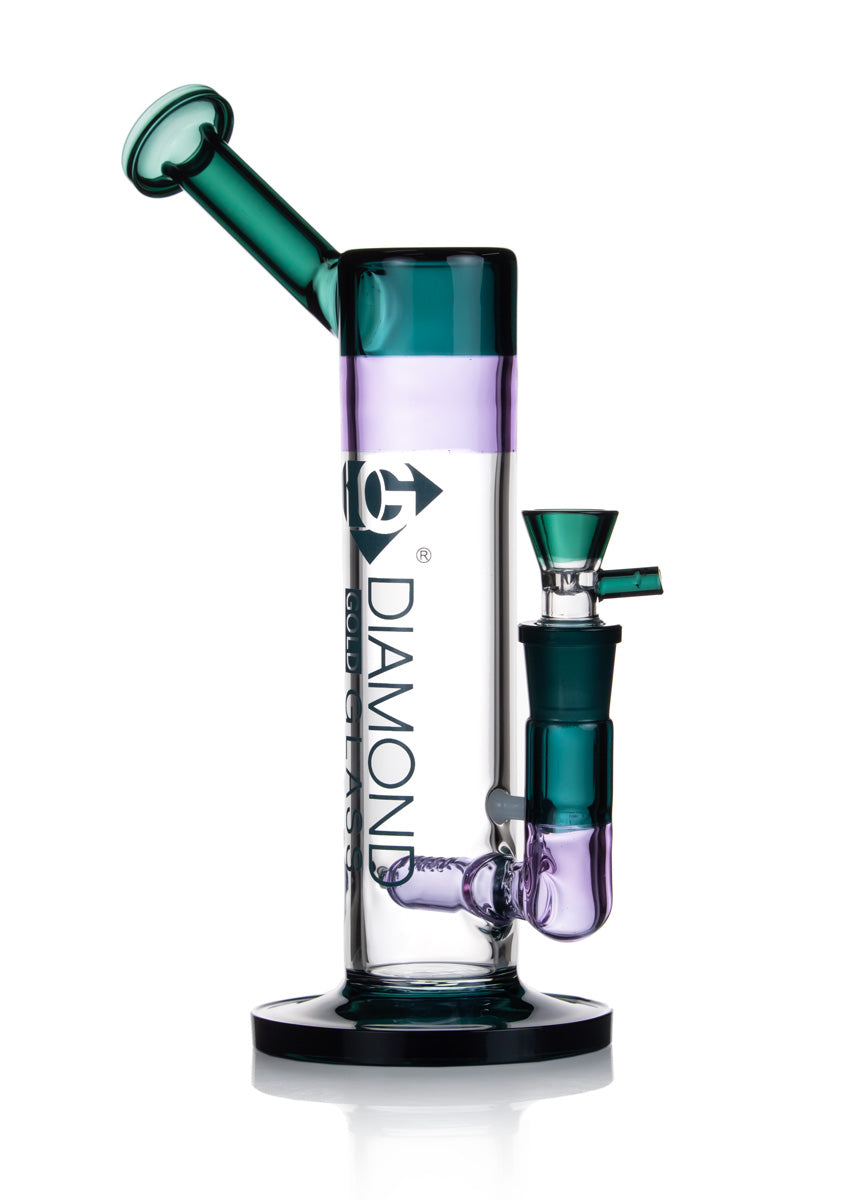 Diamond Glass Straw - Convenient Feature for Bongs