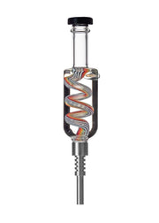 Freezable Nectar Collector Kit - Titanium Nail Straw & Glass Tray