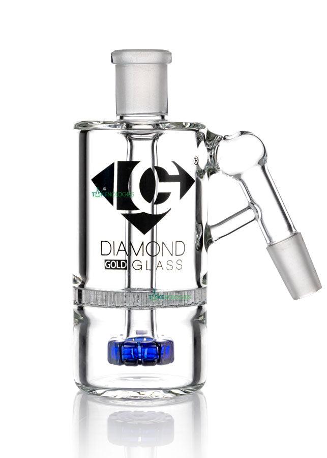 ash catcher with honey comb perc and showerhead percolators