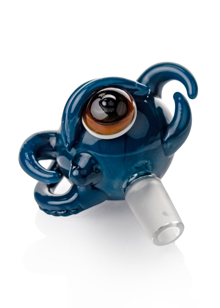 octopus eye bowl piece blue