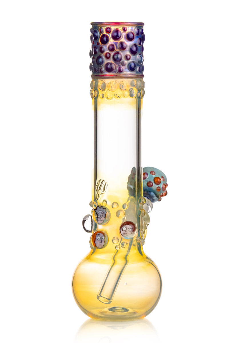 rick and morty kamper bongs by trident glass