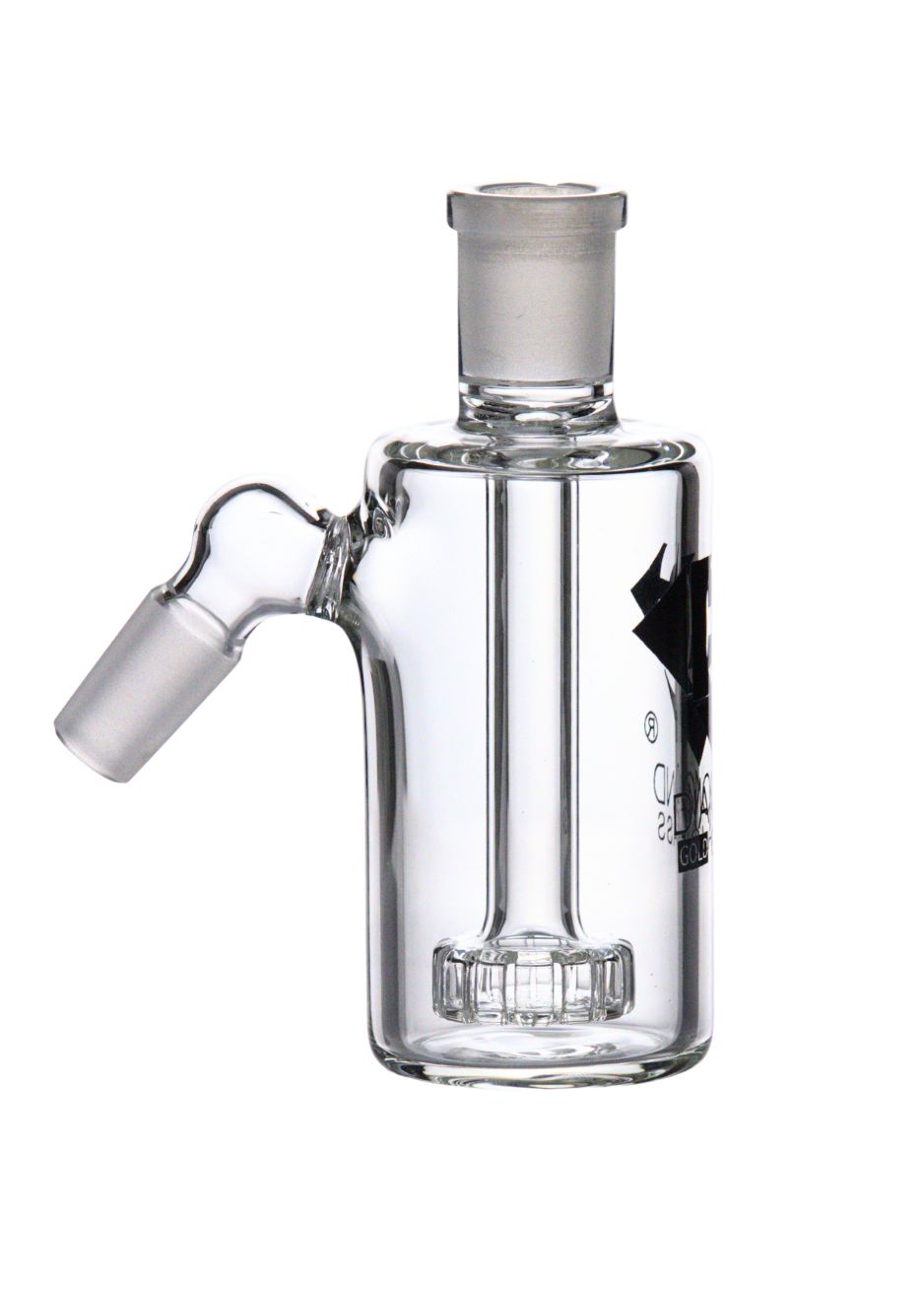 Diamond Glass 14mm 45 Degree Ash Catcher W/Disc Perc