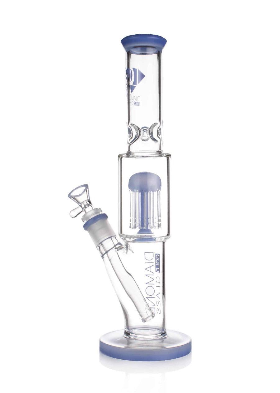 dg diamond glass straight bong