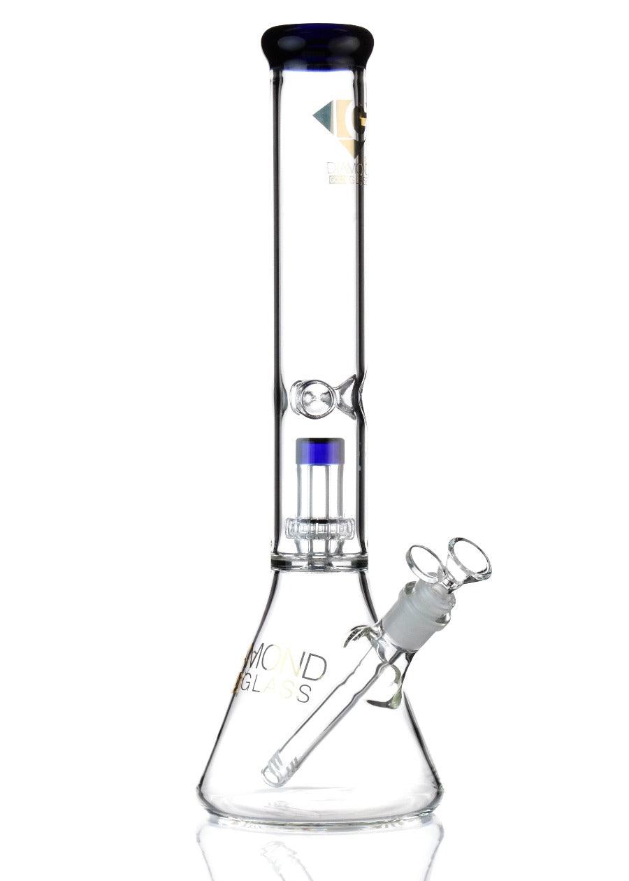 Diamond Glass Bong with ufo perc