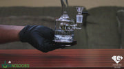 10 Arm tree perc bubbler dab rig bong by diamond glass