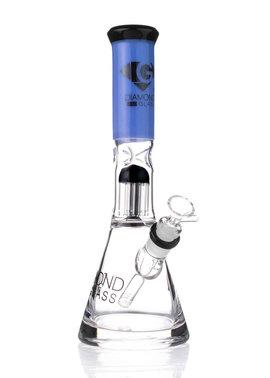 7mm thick beaker bong with 8-arm tree perc