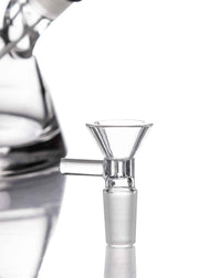 diamond glass 14mm glass on glass bowl piece