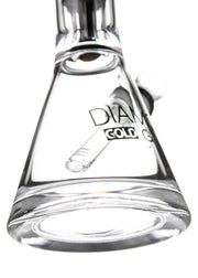 the bottom of a 7mm thick beaker bong waterpipe