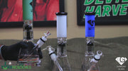 7mm beaker bong with tree perc by diamond glass