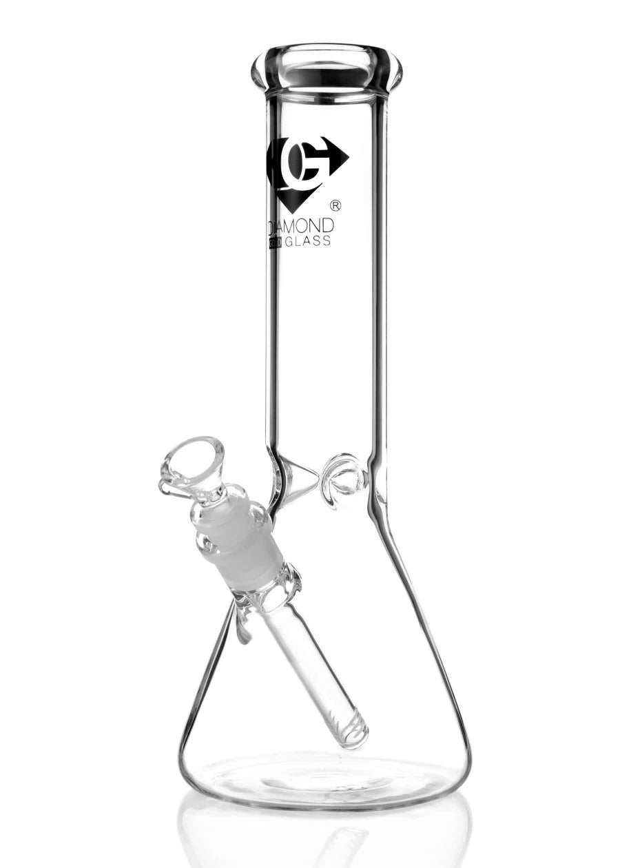 diamond glass classic beaker water pipe
