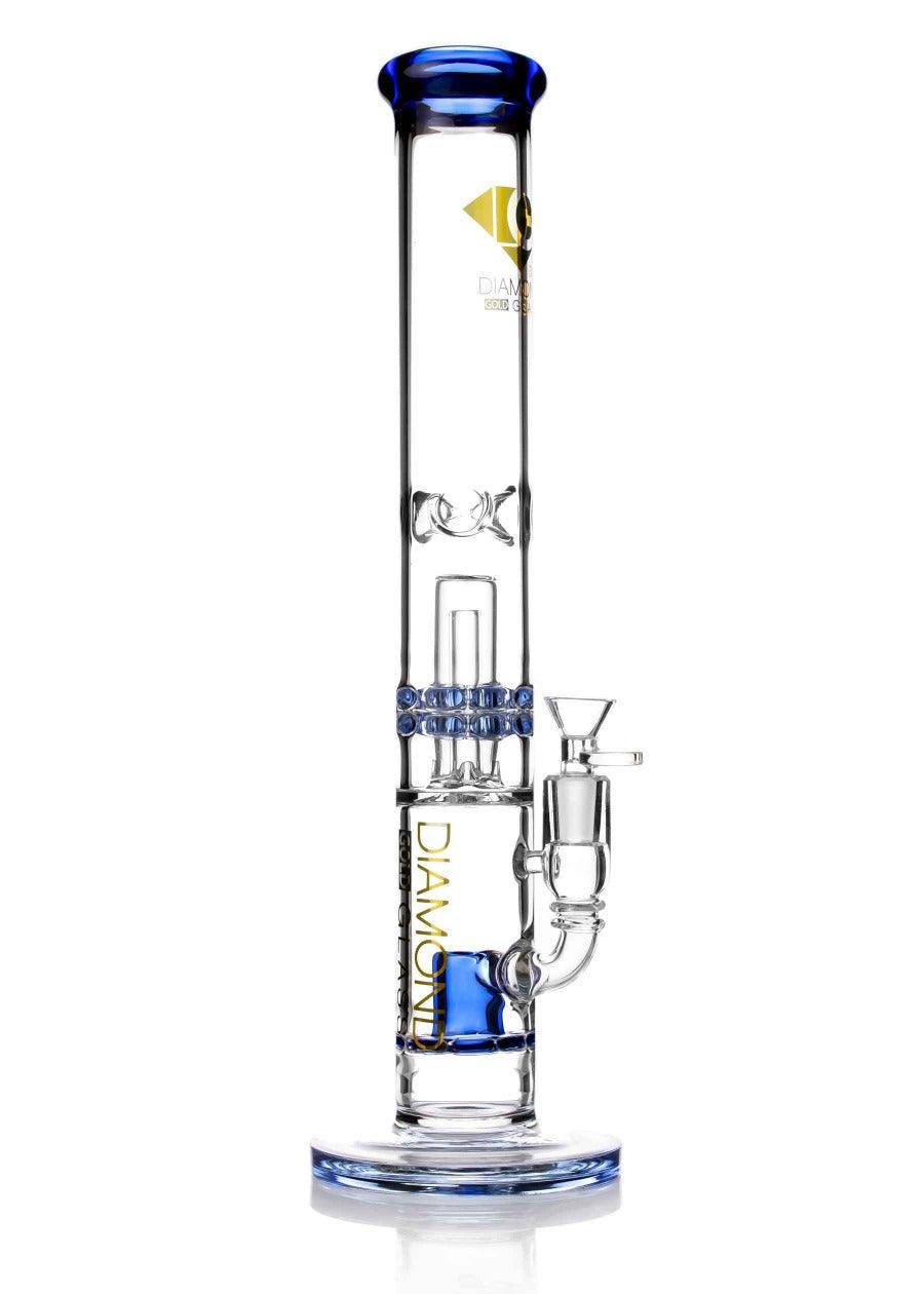 double ratchet bong by diamond glass