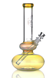 HVY Glass Fumed 10" Double Bubble Beaker Bong - Tokenologies