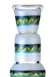 hvy glass ribbed