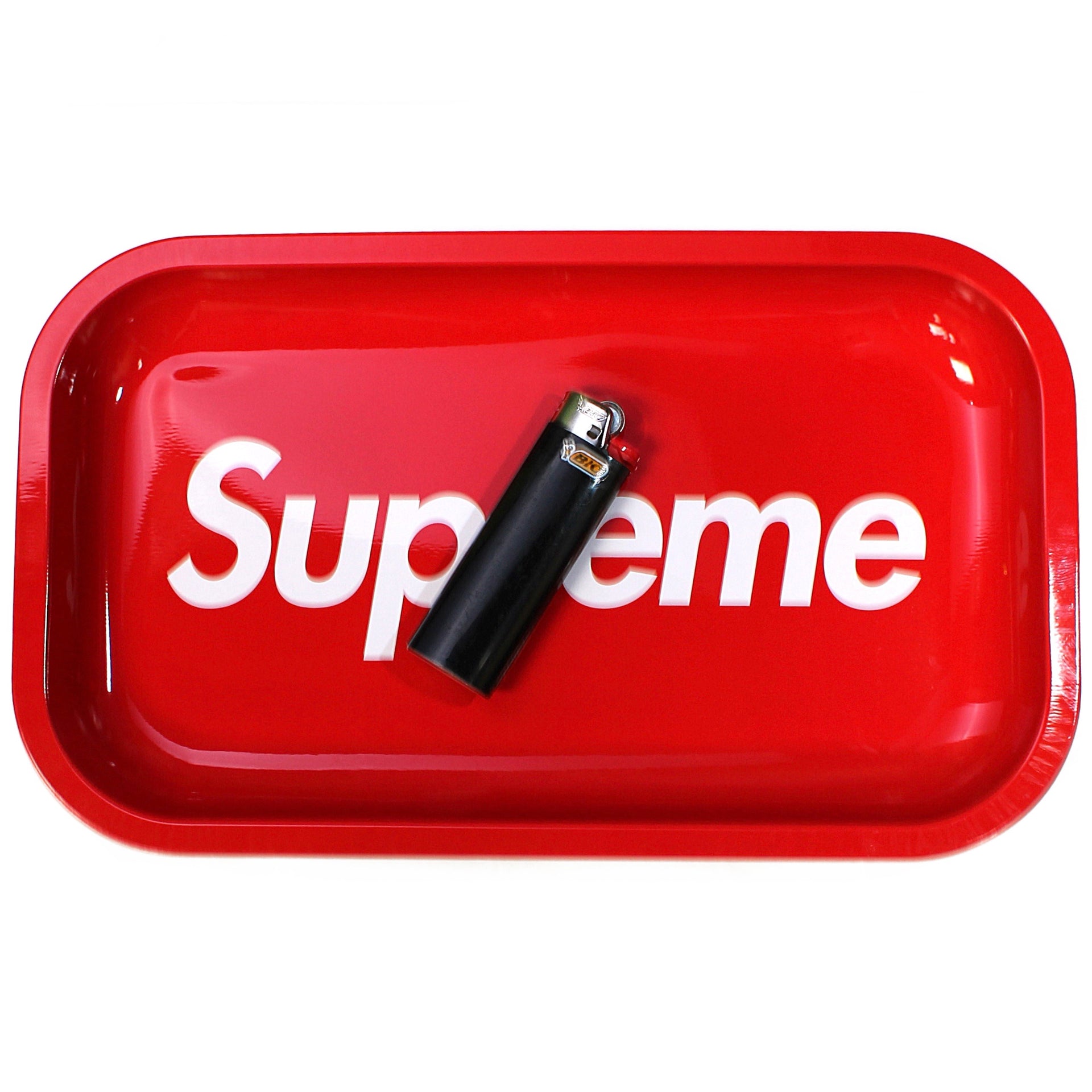 Supreme red rolling tray