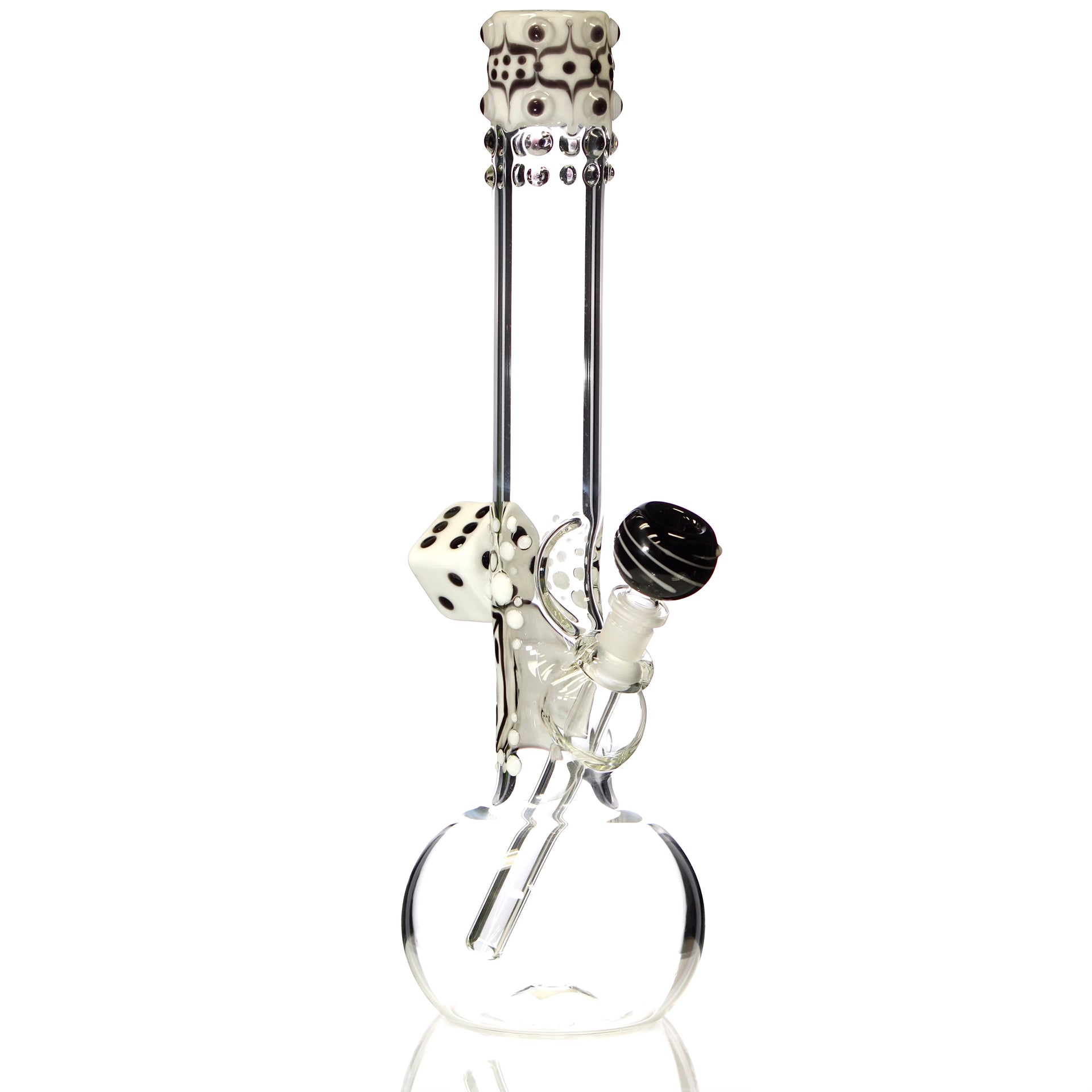 Trident Glass 15" Dice Bong