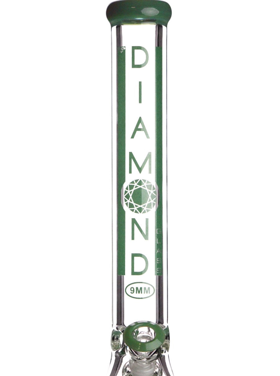 Diamond glass 9mm beaker