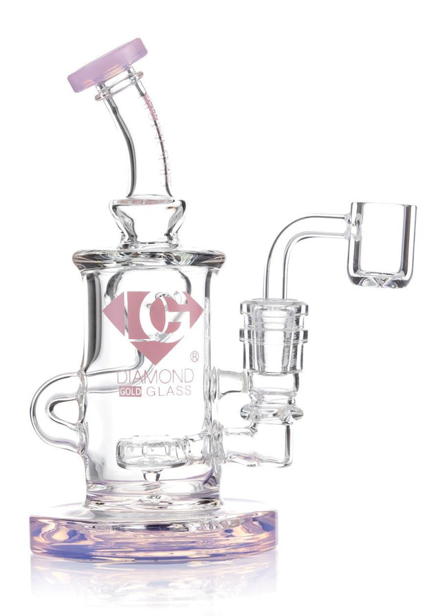 Incycler Showerhead Dab Rig | Diamond Glass®