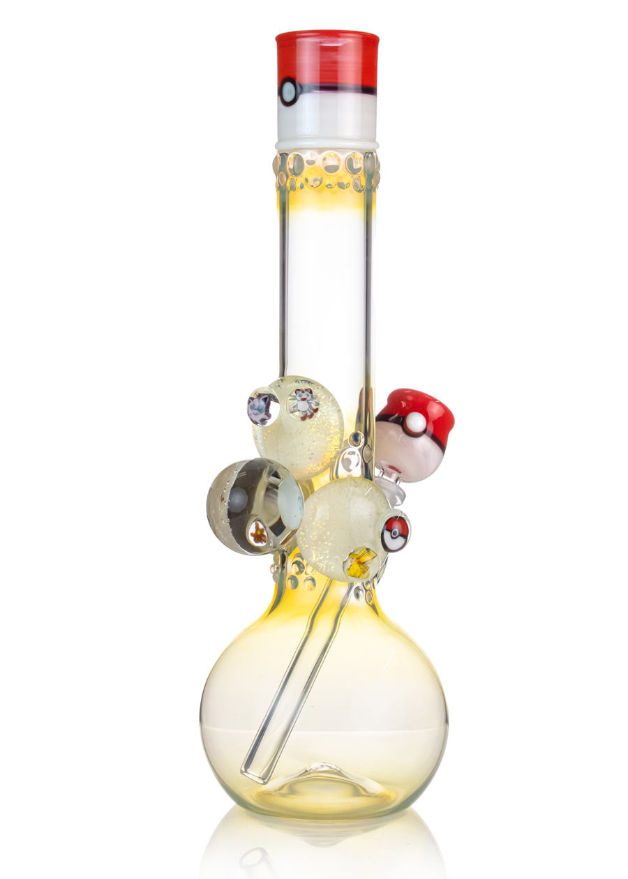 pokemon fumed bong by trident glass