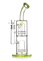 diamond glass quad percs slyme green