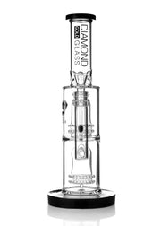 diamond glass gold bong