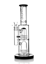 double showerhead perc bong