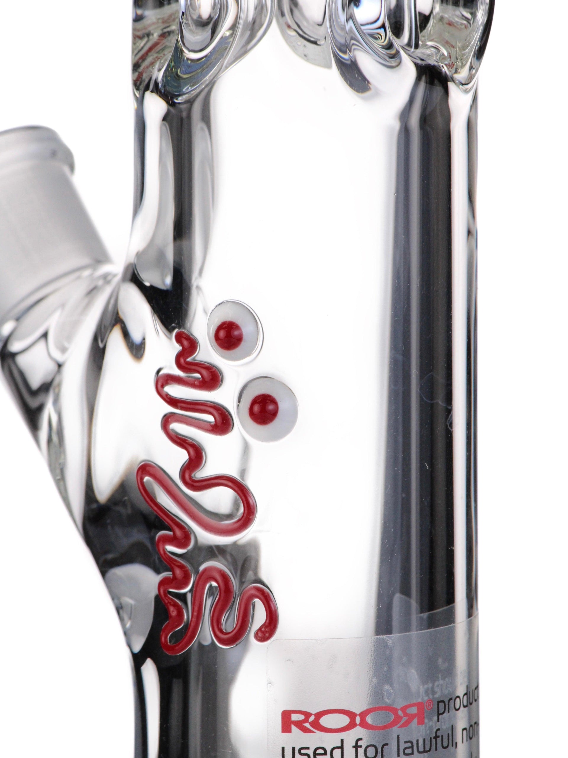ROOR 18’ Straight 9MM Bong Too Blue - Tokenologies
