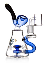 sherlock bubbler bong by diamond glass