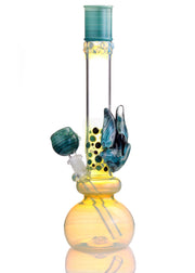 trident glass butterfly bong