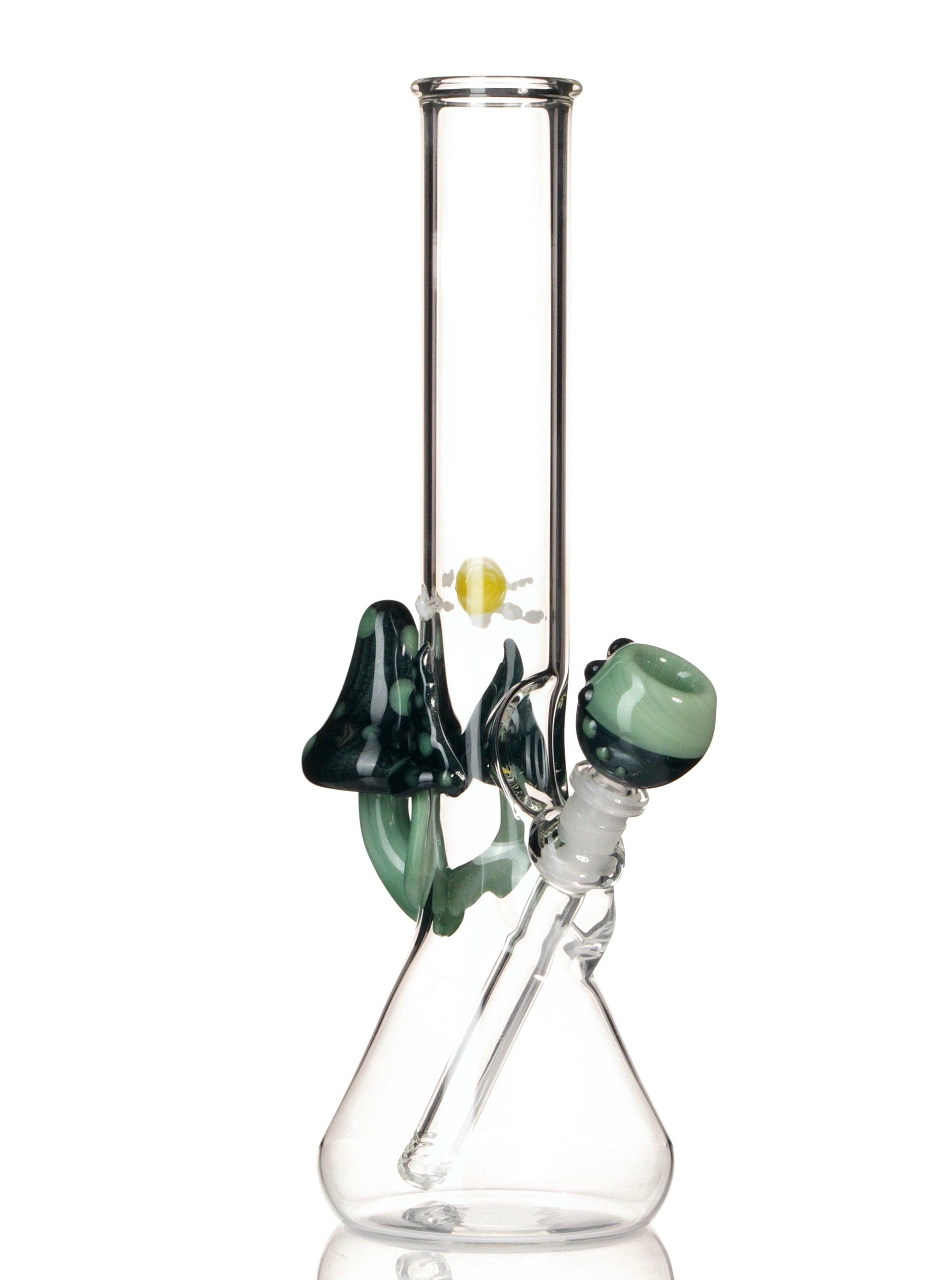 mushroom glass art