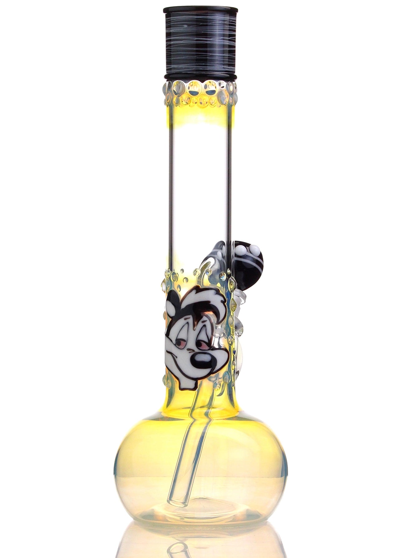 trident glass pepe le pew bong