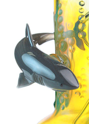shark glass bong artwork made in the usa
