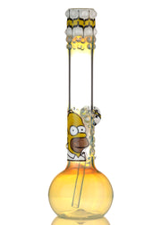 Trident glass simpsons bong